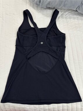 lululemon athletica Black Racerback Tank Top
